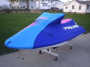 POLARIS SLT SLTH Cover w/o Mirrors Dark Blue Light Blue & Pink w/ DL New OEM - Picture 1 of 2