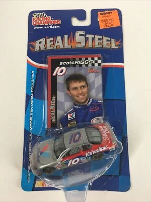 (B4) 1/64 Scott Riggs 2004 Valvoline Real Steel Racing Champions READ! - Image 1 of 3