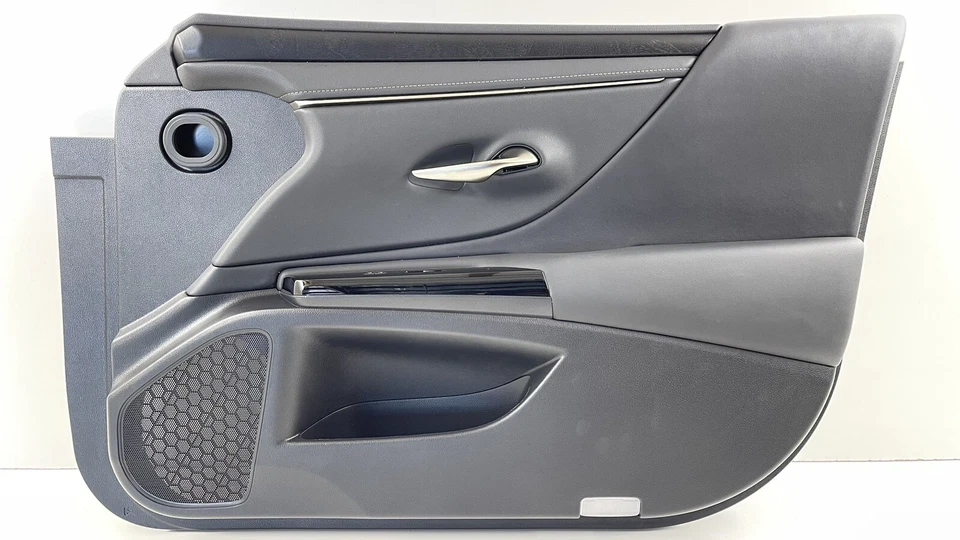 19-22 LEXUS ES300H PASSENGER RIGHT FRONT DOOR PANEL COVER TRIM LEATHER BLACK OEM - Image 1 of 4