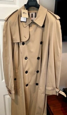 BURBERRY Мужская Kensington длинный Тренч - новый!!! - Изображение 1 из 4