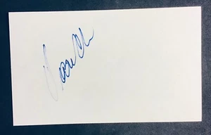Royals Expos Reds Astros Braves Mets BRUCE CHEN auto autographed signed 3x5 card - Picture 1 of 1