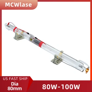 Tubo láser de CO2 MCWlaser 80W-100W 1250 mm para cortador grabador láser de CO2 - Imagen 1 de 13