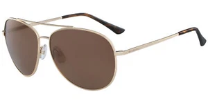 Columbia Canyons Bend Polarized Men's Gold-Tone Aviator Sunglasses - C104SP 710 - Picture 1 of 3