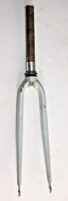 Vintage Rigid Touring Road Bike Fork 700c 11/8" Threadless 240mm Steel USA Ship - Image 1 of 4