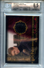 Harry Potter Sorcerer's Stone BGS 8.5 Oliver Wood sweater costume card 2173