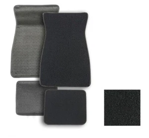 BLACK Custom Fit Set - ACC Carpet Floor Mats 2 Row 4 Piece for Chevrolet Vehicle - Picture 1 of 51