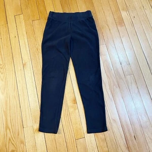 Columbia Girl’s Glacial Fleece Leggings Size M 10/12 Black Cozy Soft Pull On EUC - Picture 1 of 8