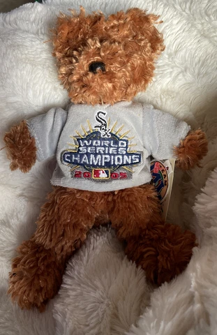 White Sox 2005 World Series Champions Commemorative Jersey Bear Cover