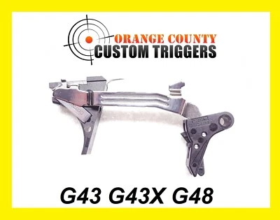 Glock 43 43X 48  Flat Trigger Assembly w/ Ghost Edge Connector - Image 1 of 4