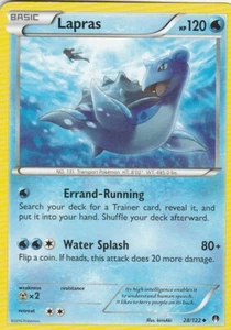 Lapras 28/122 X&Y Breakpoint Pokemon TCG Card - Picture 1 of 2