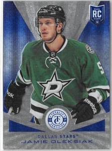 Jamie Oleksiak 2013-14 totalmente certificado azul platino #199/50 - Imagen 1 de 2
