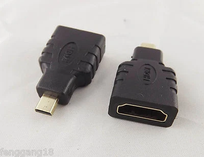 10x HDMI A Female To Micro HDMI D Male Adapter Converter Connector HDTV HTC EVO - Image 1 of 4