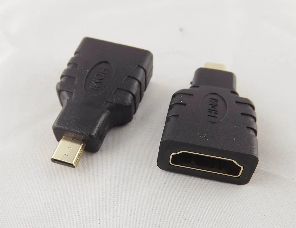 10x HDMI A Female To Micro HDMI D Male Adapter Converter Connector HDTV HTC EVO - Image 1 of 4