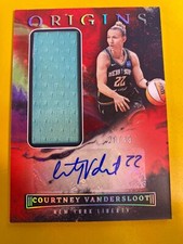 DA17595 2023 Panini Origins WNBA JERSEY AUTO AUTOGRAPH Courtney Vandersloot #/49
