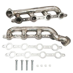 Colectores de cabezales de acero inoxidable 7,3 L 99-03 para Ford Powerstroke F250 F350 F450 - Imagen 1 de 5