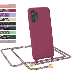 EAZY CASE do Samsung Galaxy A13 4G Etui na telefon z łańcuszkiem na telefon komórkowy do zawieszenia TPU - Zdjęcie 1 z 16