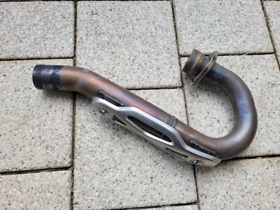 Kawasaki KX 450 F Auspuffkrümmer Krümmer Auspuff Abgaskrümmer Hitzeschutzblech - Bild 1 von 4