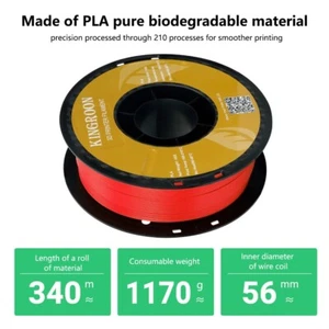 PLA filament 3D Printer Filament 10 Rolls 1KG 1.75MM Eco-Friendly Good Toughness - Picture 1 of 20