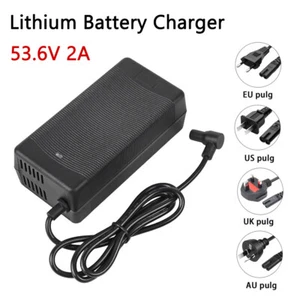 Li-ion Battery Charger 53.6V 2A for Xiaomi 4 Ultra/4 Pro Electric Scooter AUS - Picture 1 of 18