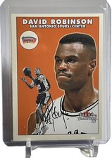 David Robinson 2001 Fleer Tradition Spurs Basketball Card #68 W/Top Loader