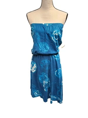 Vestido Midi Asimétrico Alto Bajo De Colección Mudd Talla L Tie Dye Grunge Caprichoso Y2K Foto 1 de 4