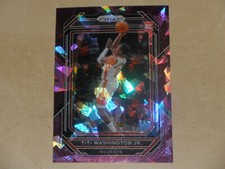 2022-23 Panini Prizm Purple Ice Prizm #243 TyTy Washington Jr 038/149 Rookie RC