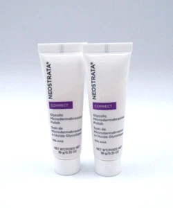Lot/2 Neostrata Correct Glycolic Microdermabrasion Polish ~ 10 g / 0.35 oz x 2 ~ - Picture 1 of 2