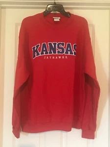 Champion brand Kansas Jayhawks Men’s LG sweatshirt New without tags - Picture 1 of 1