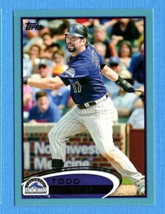 2012 Topps Wal-Mart Blue Border #416 Todd Helton Colorado Rockies - Picture 1 of 1