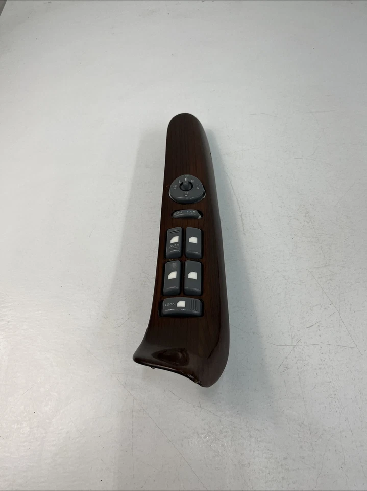 99-00 Cadillac Escalade Yukon Driver Master Window Switch OEM Woodgrain - Image 1 of 4
