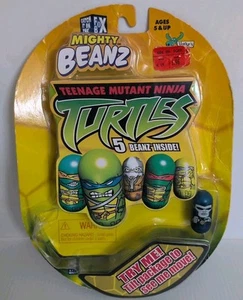 Spin Master 2003 Teenage Mutant Ninja Turtles 5 Mighty Beanz with Guardian #17 - Picture 1 of 2