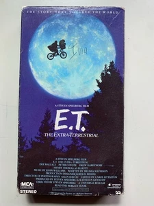 E.T. the Extra-Terrestrial VHS TAPE  w/ RARE GREEN FLAP - Factory Sealed - 1988 - Bild 1 von 5