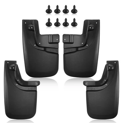 4Pcs For Toyota Tacoma Mud Flaps Splash Guards 2005-2015 Molded Mudguards Foto 1 de 4