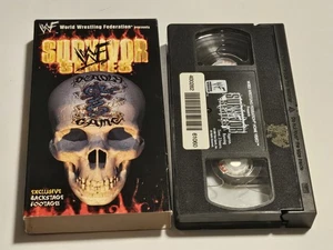 WWF 1998 SURVIVOR SERIES VHS TAPE WITH BOX WRESTLING EVENT PPV - Bild 1 von 2