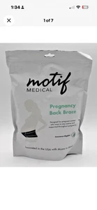 Motiv Medizinische Schwangerschaft Rückenbandage Stützband Größe Medium AAA0016-03 Versiegelt - Bild 1 von 4