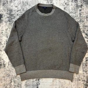 Mens Gieves And Hawkes Cashmere, Silk, Cotton Blend Grey Luca Jumper XL Scotland - Picture 1 of 7