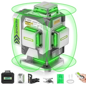 Laser Level, Self Leveling 4 x 360° Green Cross Line Laser Level Tool, High A... - Picture 1 of 9