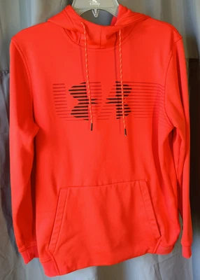 Under Armour Sudadera con Capucha Suelta Coldgear Naranja Pullover Niño Mediano (46-48) Foto 1 de 4
