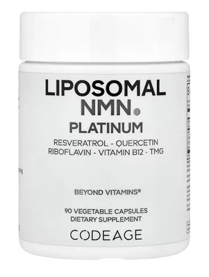 Codeage, Platino Liposomal, 90 Cápsulas Vegetales Foto 1 de 2