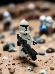 3D Printed Star Wars Clone Trooper - Phase 1 Large Scale 8.5"- 9.5" Minifigure - Picture 1 of 5