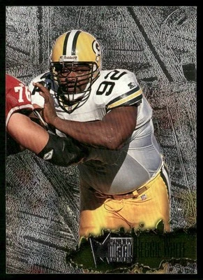 1996 Fleer Metal Reggie White Green Bay Packers #46 *A* - Image 1 of 2