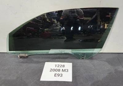 ✅ 07-13 OEM BMW E93 M3 335 Convertible Delantero Izquierdo Puerta del Conductor Ventana Vidrio Foto 1 de 4