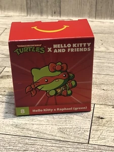 2025 McDonalds TMNT Hello Kitty Happy Meal Spielzeug #8 HELLO KITTY X RAPHAEL (GRÜN) - Bild 1 von 2