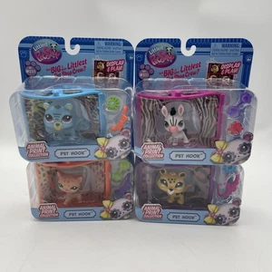 Komplettsatz Littlest Pet Shop Pet Nook Tierdruck Serie 4 G7 #320, 321, 322, 323 - Bild 1 von 6