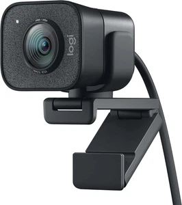 Logitech StreamCam Plus Webcam with Tripod Mount (Graphite) 1080p HD Video - Afbeelding 1 van 1