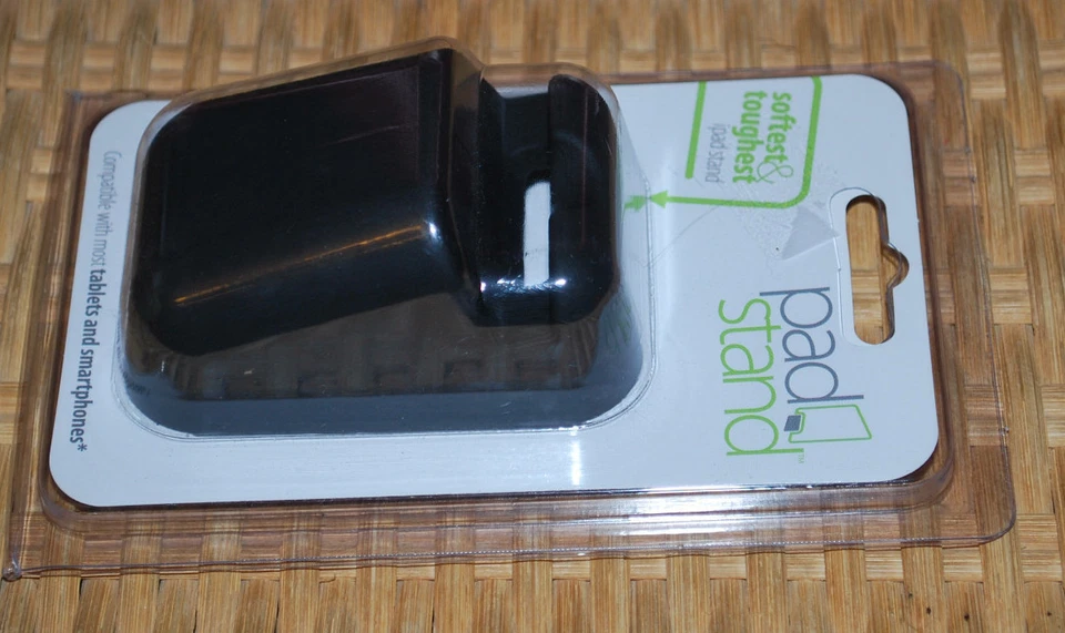 Pad Stand Soft & Flexible for iPad Travel Tough Black use Computer Tablet Phone - Image 1 of 2