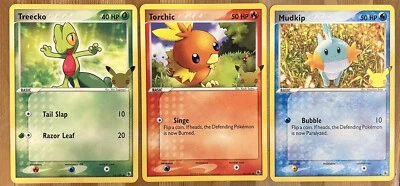 Pokemon First Partner Pack Hoenn -Oversized Cards- Cards Only - Image 1 of 2
