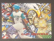 Gary Sheffield 1995 Stadium Club Ring Leaders Members Only #15 - Florida Marlins