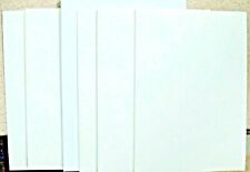 10 x A5 Smooth White Card Blanks 300gsm with white Envelopes 210mm x 150mm NEW
