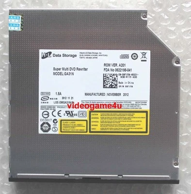 Sata Slot Load Drive GA31N DVD±RW Burner Drive for Dell Studio 1537 1555 1558 - Image 1 of 4